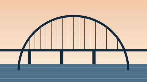 Иллюстрация: арочный мост